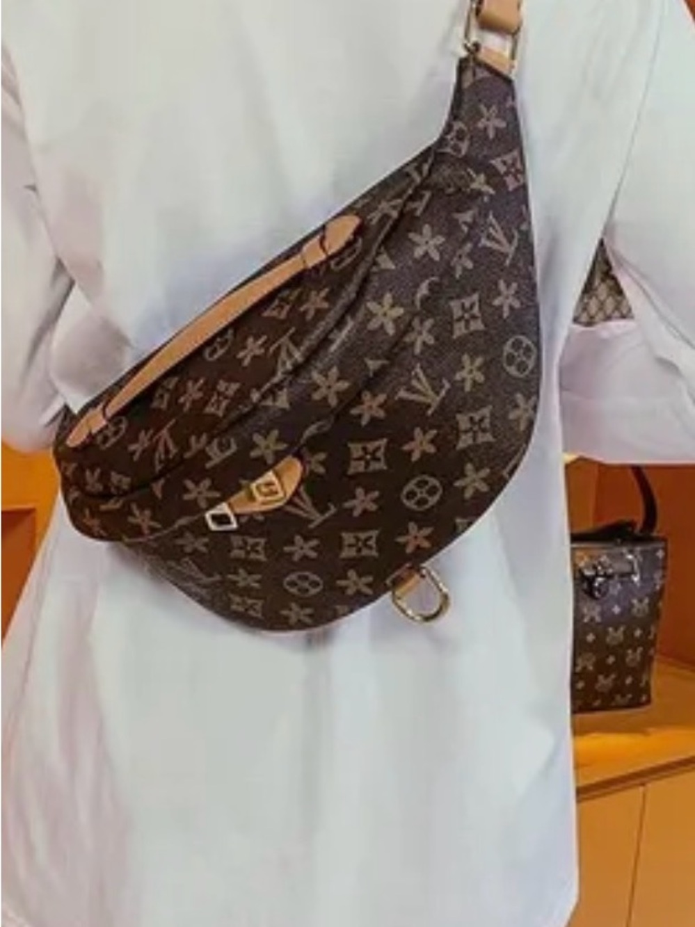 Monogram Crossbody Bumbag - Picture 7 of 7